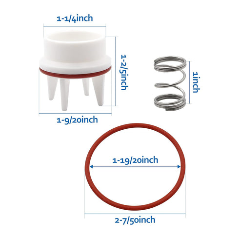 800M4 Vent Float Repair Kit, Replacement for Watts 1" 800QT Backflow Valve