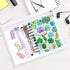 CHENGU 9 Pack Clear Waterproof Zipper Pouches for Cosmetic, Wallet, Pencil Organizing, Clear Travel Bags (White Side)