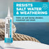 3 oz Marine Adhesive Sealant 4000/4200 Fast Cure UV, Sem-Permanent, Flexible Bonding and Sealing, UV Resistant, by