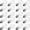 Minetom 20Pack S14 Replacement Light Bulbs - 11 Watt Warm Incandescent Edison