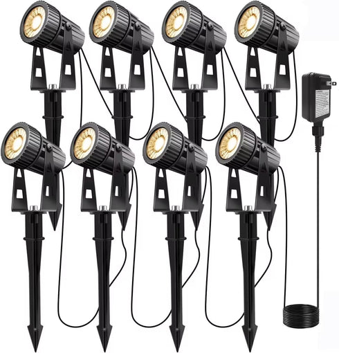 LED Power Supply for Garden Spotlight, Garden Lighting LED Adapter 12V 2A 24W, IP44