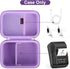 Canboc Carrying Case for SUPVAN T50M Pro Bluetooth Label Maker, Portable Mini Thermal Inkless Labeler Storage Bag
