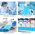 Hoolerry 20 Pcs Clear 16oz/500ml Plastic Sample Bottles with Lids for Lab Classroom Storage