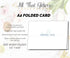 All That Glitters Invitations Set, Set 10 Personalized Business Stationary Stationery for Professionals, Monogram Note