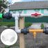 5-Pack 1-1/4" PVC Tee, 3 Way PVC Pipe Fittings Connector, Furniture Grade SCH40