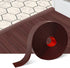 Floor Transition Strip, Self Adhesive Flooring Cover Strips for Laminate Floor, 2" Wide Vinyl Divider (3.3Ft, Brown)