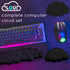 Cloud Wrist Rest for Computer Keyboard, Non-Slip Base Ergonomic Memory Foam for Typing Relief