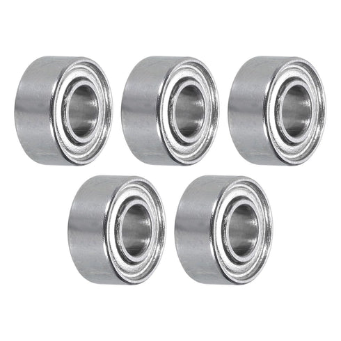uxcell 5pcs 684ZZ Miniature Deep Groove Ball Bearings 4x9x4mm for Electric Motor, Home Appliances