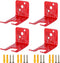 Fire Extinguisher Mounts & Brackets - 4 Pack Universal Holders for 5-15 Lb Extinguishers with Screws
