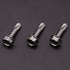 #10 x 1/2" (50 Pack) Hex Washer Head Self Drilling Screws - 410 Stainless Steel Self Tapping Sheet Metal Screws