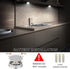 Closet Counters, 3-Pack, Wireless LED Puck Lights, Touch Activated Tap Ligh, Battery Operated Stick On Lights for Under