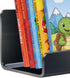 PruQuaiy 2 Pcs Magnetic Book Shelf for Whiteboard, Strong Adsorption Reusable Acrylic Bookshelf Book Display Holder