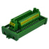 30Amp/300V 2x12 Position Terminal Block Distribution Module, Screw Mount