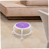 Happyyami Salon Equipment Rolling Chair Small Casters Low Height Stool for Office Foot Rest Under Desk Foot Stool