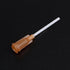 uxcell 20 Pcs 15G Plastic Dispensing Needles, 1" PP Glue Needle Tube Blunt Luer Lock Tips for Liquid Glue Gun, Amber