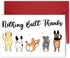 ONECHI Cute Dog Thank You Card for Teachers Boss Friends, Funny Appreciation Gifts