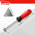 Goldblatt Grout Removal Tool with Replacement Carbide Tip - Professional Scraper, Caulking Remover, Soft-Grip Handle