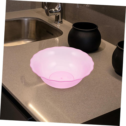 FOMIYES Face Washing Basin Frosted Plastic Beauty Salon Bowl for Face Cleansing Portable Small Wash Basin for Personal