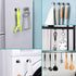 Grtard 10Pack Strong Magnetic Hooks, Heavy Duty 35lbs Neodymium Magnet Hooks for Hanging at Home, Office, Kitchen