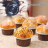 Joeabor Set 6 Pack Fake Cupcakes, Artificial Cupcakes for Display, Realistic Fake Food, Artificial Cake Fake Desserts