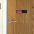 Privacy Sign - Do Not Disturb/Welcome Sign for Home Office, Restroom, Conference, Hotel, Hospital, Magnetic Slider Door