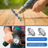 Acellegic 10 3 Inch 1/4-inch Pcs Knotted Wire Brush for Drill, Knot Wire Wheel Brushes with Shank for Rust Removal