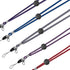 YOUOWO Adjustable Lanyard with Clip for ID Badge Holder, Pack of 5 Neck Lanyards for Kids, Women, Men, Cell Phones