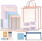 Colarr 54 Pieces Aesthetic School Supplies Set, Bulk Back to School Essentials Kit, Macaron Color for High School and