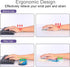 Beach Mouse Pad and Keyboard Wrist Rest Support with Non-Slip PU Base - Gel Mouse Pad with Coaster for Gaming, Office