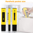 0.01 0-14 (2, PH Meter for Water Hydroponics Digital PH Tester Pen High Accuracy Pocket Size with PH Measurement Range