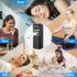 SVAVO Automatic LCD Fragrance Dispenser SVAVO Wall Mount/Free Standing ABS Auto Air Freshener Dispenser Programmable Aerosol Spray Perfume Dispenser for Bathroom, Hotel, Commercial Place, Black