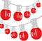 50Ft G40 LED Valentine's Day String Lights Outdoor, Valentines Decorations Lights with