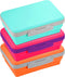 It's Academic Flexi Storage Box with Lid, Collapsible Pencil Case Design for Craft and School Supplies, 3-Pack