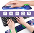 ToLuLu Keyboard Wrist Rest Pad Ergonomic Mouse Pad Set, Gel Mouse Pad for Computer Laptop, Non Slip Mousepad Keyboard