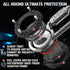 Airtag Holder with 3-Digit Combination Lock, Protective Case with Metal Carabiner