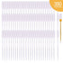moveland 350PCS 0.5ML Thin Plastic Transfer Pipettes Disposable Eye Dropper for Aromatic Mixture