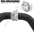 5Pack 1 inch NM Cable Clamp Type Connectors for Metallic Conduit Protect Cables Silver-Zinc by Fuzbaxy