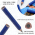 Suitable for 2-6 Years Old, Short Triangle Grip Thick Pencil, 8 Mini Wooden Pencils (Dark Blue, 5mm Thick Core)