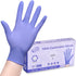 Disposable Nitrile Exam Gloves - 3mil Medium Box of 50, Latex Free for Medical & Food-Safe Use