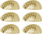 COOLHOOD 6Pcs Drawer Pulls Zincs Alloy Dressers Knob Cupboard Handle Modern Furniture Handle