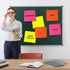 Zubebe 11 x 11 Inch Jumbo Sticky Notes, Bright Colors Sticky Pads, Large Self Stick Note Pads for Office