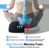 Tailbone Ergonomic Memory Foam Seat Cushion Hemorrhoid Pillow for Hip Sciatica and Pain Relief for Office Chair Car