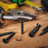 #6 x 1" Wood Screw 100PCS - Black Phosphate Coated Stainless Flat Truss Head Fast Self Tapping Drywall Screws by SG TZH