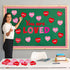 You are Loved Valentine's Day Bulletin Board Cutouts with Motivational Positive Sayings for Classroom School Nursery