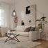 Laihezz Black Metal Plug in Pendant Light, Hanging Light Fixture with Plug in Cord, Hanging Lights with Plug in Cord