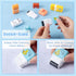 Seajan 44 Pcs Erasers for Kids Gift Bulk - Cute Pencil Erasers with Clean Up Roller for School Party Christmas