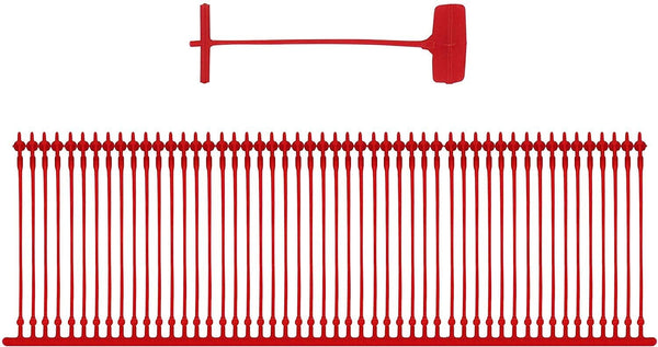 25mm(1 Inch) Red Tag Gun Barbs (Fasteners) for Any Standard Price Labels Clothing Tagging Attachers - 5000 Pcs by SatsoniK