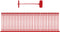 25mm(1 Inch) Red Tag Gun Barbs (Fasteners) for Any Standard Price Labels Clothing Tagging Attachers - 5000 Pcs by SatsoniK