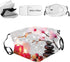 Adult Reusable Face Mask,5-Ply Breathable Safety Unisex Adults Fashion Facial Face Masks