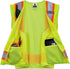 Ergodyne Unisex Two-tone Class 2 Surveyors Vest, Lime, Small-Medium